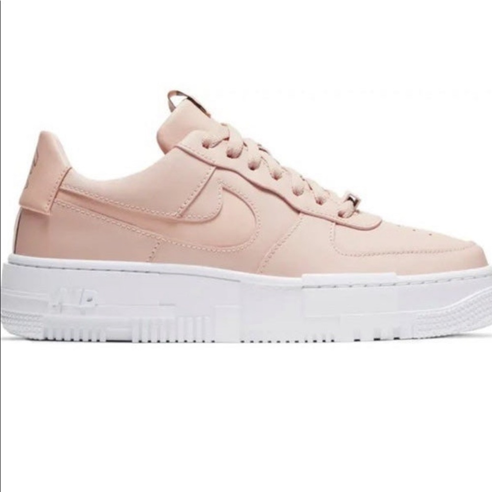 Preowned Nike Airforce 1 Size 7 Particle Beige - image 3